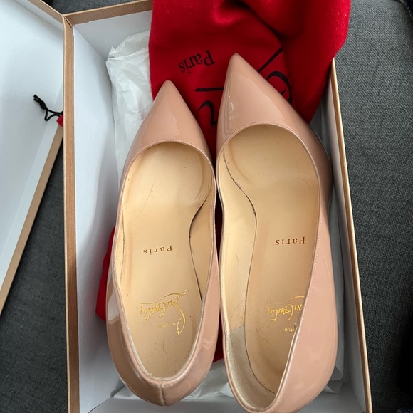 Christian Louboutin Pigalle 100mm Nude - Picture 8 of 11
